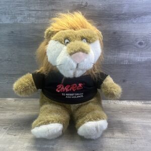 DARE Daren The Lion 18” Plush D.A.R.E. To Resist Drugs and Violence Vintage 90s